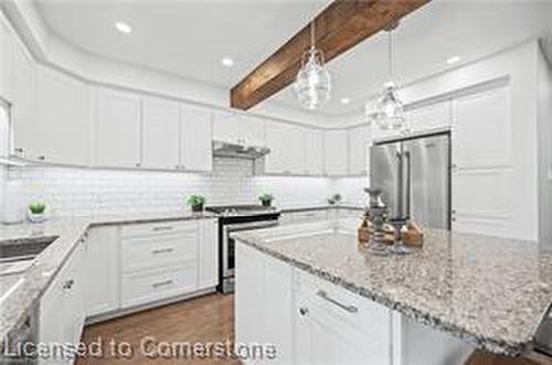 157 Adelaide Street, Kitchener, ON - Indoor Photo Showing Kitchen With Stainless Steel Kitchen With Upgraded Kitchen