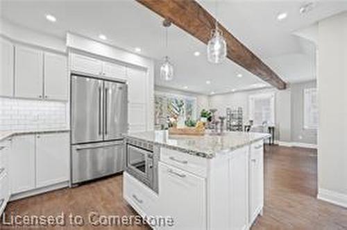 157 Adelaide Street, Kitchener, ON - Indoor Photo Showing Kitchen With Stainless Steel Kitchen With Upgraded Kitchen