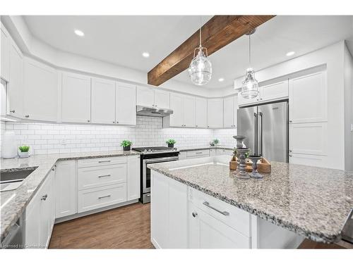 157 Adelaide Street, Kitchener, ON - Indoor Photo Showing Kitchen With Stainless Steel Kitchen With Upgraded Kitchen