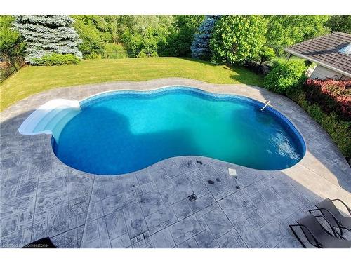 79 Kestrel Street, Kitchener, ON - Outdoor With In Ground Pool With Backyard