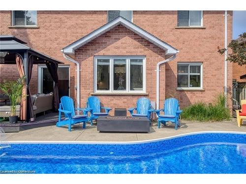 134 Bayne Crescent, Cambridge, ON - Outdoor With In Ground Pool With Exterior