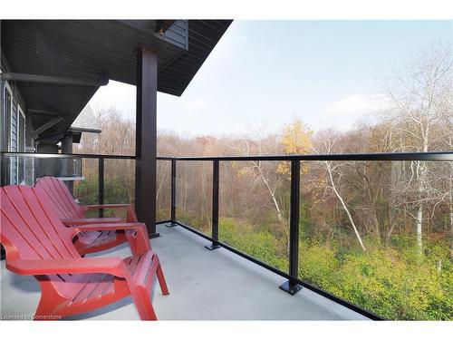 407-50 Bryan Court, Kitchener, ON - Outdoor With Balcony With Exterior