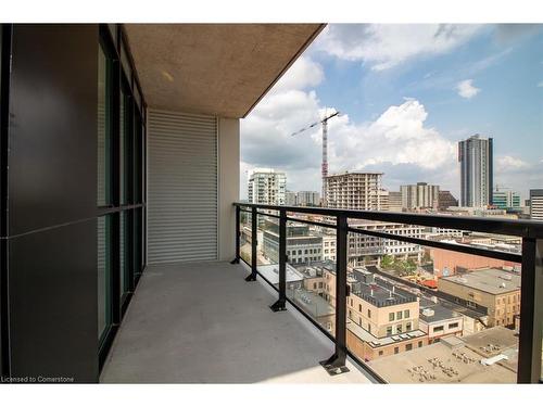 1305-60 Charles Street W, Kitchener, ON - Outdoor With Balcony With View With Exterior