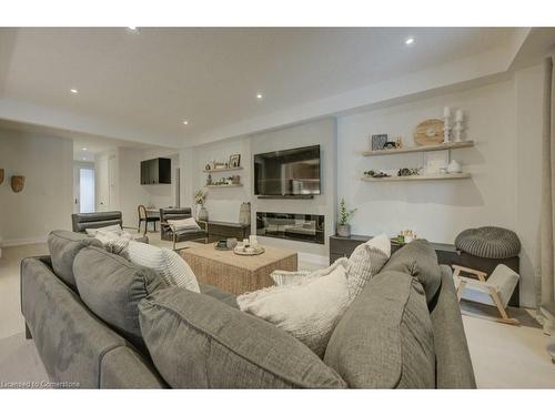 641 Wild Rye Street, Waterloo, ON - Indoor Photo Showing Living Room With Fireplace