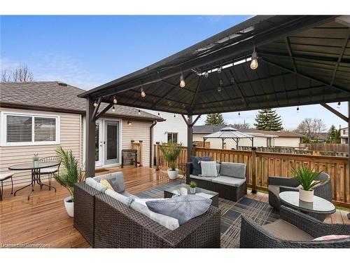 156 Carter Crescent, Cambridge, ON - Outdoor With Deck Patio Veranda With Exterior