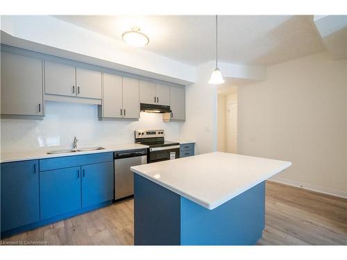 128-25 Isherwood Avenue, Cambridge, ON - Indoor Photo Showing Kitchen With Double Sink