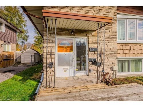 72 Obermeyer Drive, Kitchener, ON - Outdoor With Deck Patio Veranda With Exterior