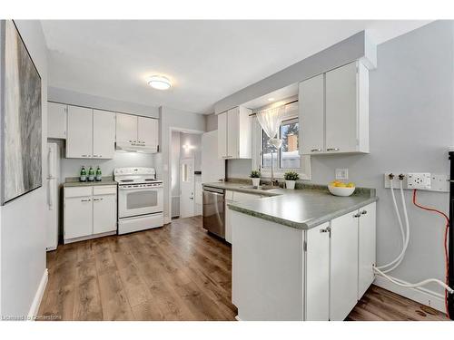 11 Southmoor Drive, Kitchener, ON - Indoor Photo Showing Kitchen With Double Sink