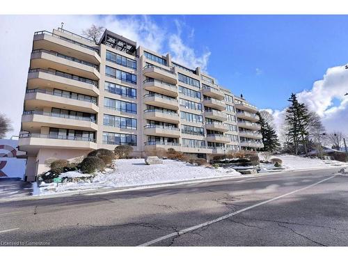 402-2 Lancaster Street E, Kitchener, ON - Outdoor With Balcony With Facade