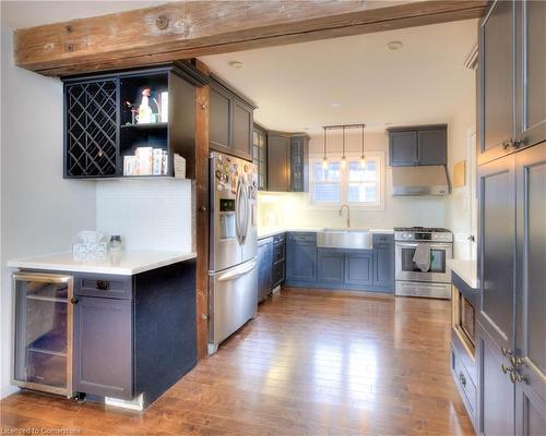 134 Brubacher Street, Kitchener, ON - Indoor Photo Showing Kitchen With Stainless Steel Kitchen