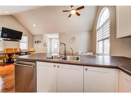 660 Zermatt Drive, Waterloo, ON - Indoor Photo Showing Kitchen With Double Sink