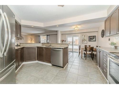 674 Mortimer Drive, Cambridge, ON - Indoor Photo Showing Kitchen With Upgraded Kitchen