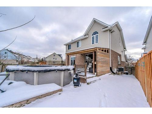 674 Mortimer Drive, Cambridge, ON - Outdoor With Above Ground Pool With Exterior