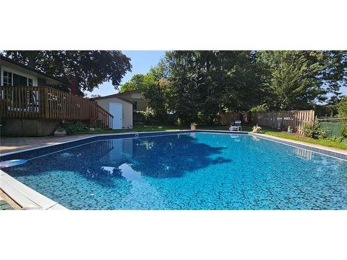 88 Springbank Crescent, Kitchener, ON - Outdoor With In Ground Pool With Backyard