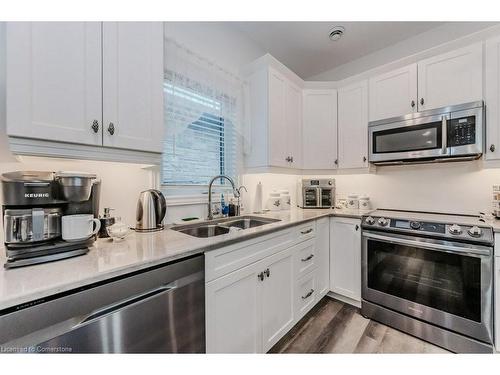 41-375 Mitchell Road S, Listowel, ON - Indoor Photo Showing Kitchen With Double Sink