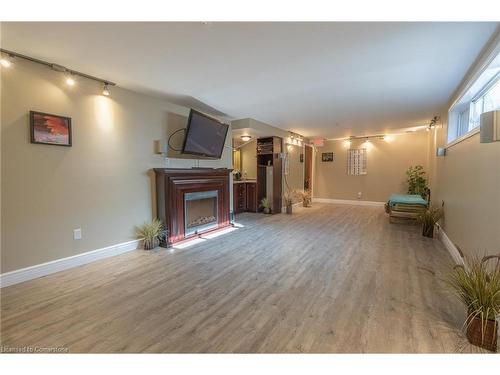 11 Belmont Avenue W, Kitchener, ON - Indoor With Fireplace