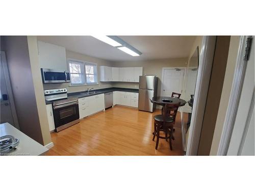 11 Belmont Avenue W, Kitchener, ON - Indoor Photo Showing Kitchen With Double Sink