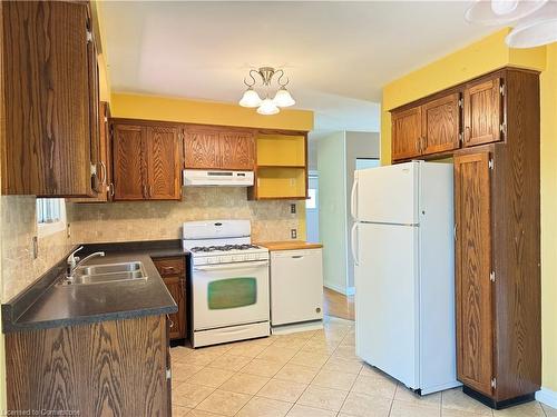 528 Havelock Drive, Waterloo, ON - Indoor Photo Showing Kitchen With Double Sink