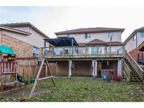 619 Rush Meadow Crescent, Kitchener, ON - Outdoor With Deck Patio Veranda