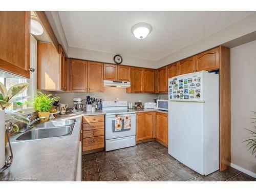 128 Henhoeffer Crescent, Kitchener, ON - Indoor Photo Showing Kitchen With Double Sink