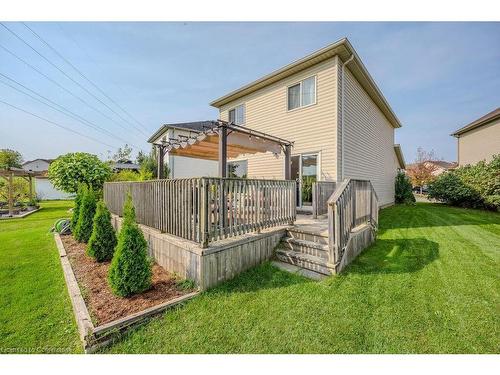 128 Henhoeffer Crescent, Kitchener, ON - Outdoor With Deck Patio Veranda With Exterior