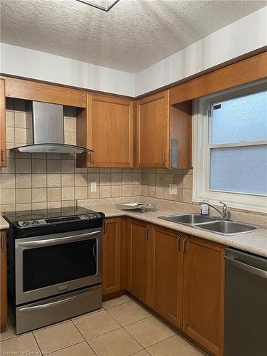 154 Bridlewreath Street, Kitchener, ON - Indoor Photo Showing Kitchen With Double Sink