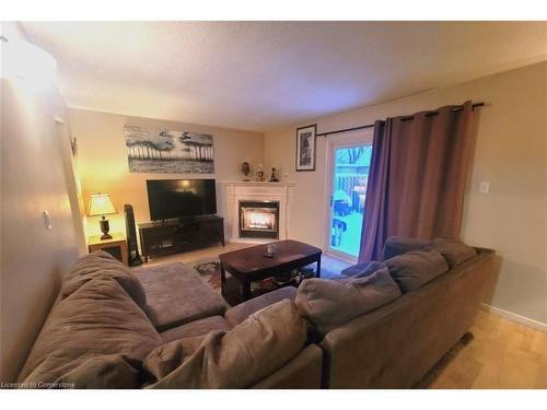 42 Cedarhill Crescent, Kitchener, ON - Indoor Photo Showing Living Room With Fireplace