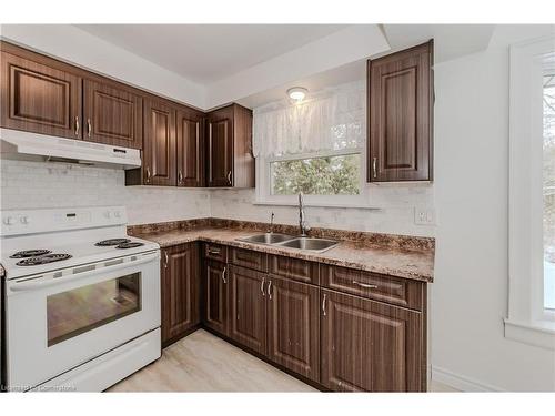 10 Stephen Street, Cambridge, ON - Indoor Photo Showing Kitchen With Double Sink