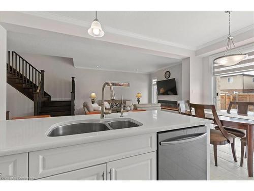 384 Freure Drive, Cambridge, ON - Indoor Photo Showing Kitchen With Double Sink