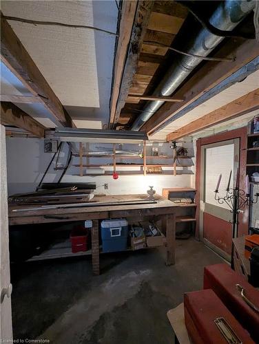 17 Shanley Street, Kitchener, ON - Indoor Photo Showing Garage