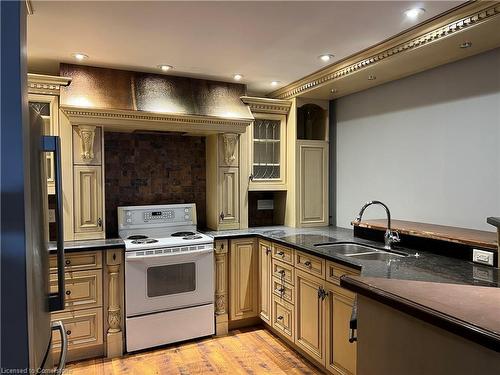 191 Franklin Street N, Kitchener, ON - Indoor Photo Showing Kitchen With Double Sink