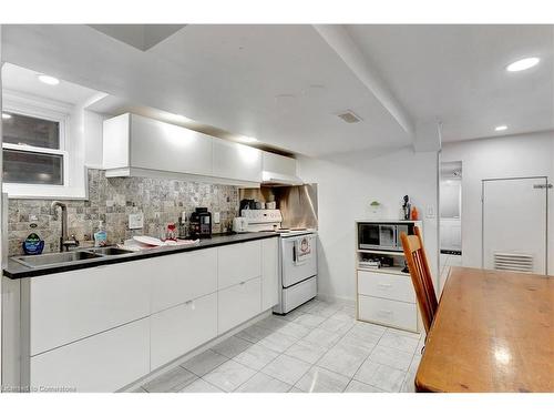 40 Menno Street, Waterloo, ON - Indoor Photo Showing Kitchen With Double Sink