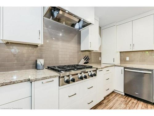 219 Corrie Crescent, Waterloo, ON - Indoor Photo Showing Kitchen With Upgraded Kitchen