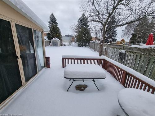 24 Crawford Crescent, Cambridge, ON - Outdoor With Deck Patio Veranda With Exterior