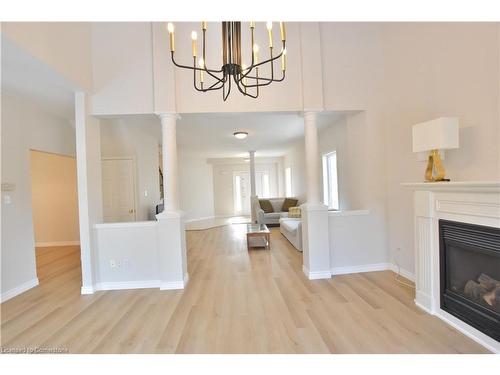 2 Woodcrest Court, Kitchener, ON - Indoor Photo Showing Living Room With Fireplace