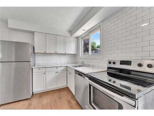 7 Hillside Drive, Kitchener, ON - Indoor Photo Showing Kitchen With Stainless Steel Kitchen