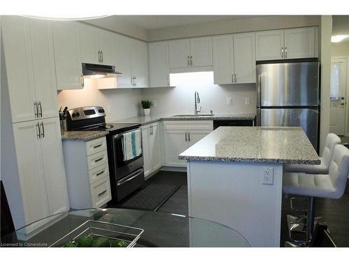 56 Meadowridge Street, Kitchener, ON - Indoor Photo Showing Kitchen With Stainless Steel Kitchen With Upgraded Kitchen