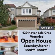 439 Havendale Crescent  Waterloo, ON N2T 2T3