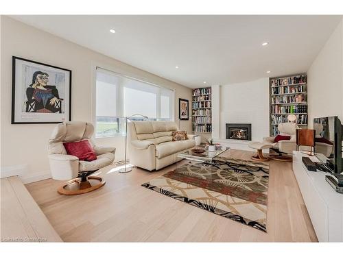 364 Ash Tree Place, Waterloo, ON - Indoor Photo Showing Living Room With Fireplace