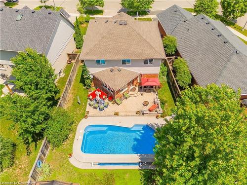 92 Rush Meadow Street, Kitchener, ON - Outdoor With In Ground Pool