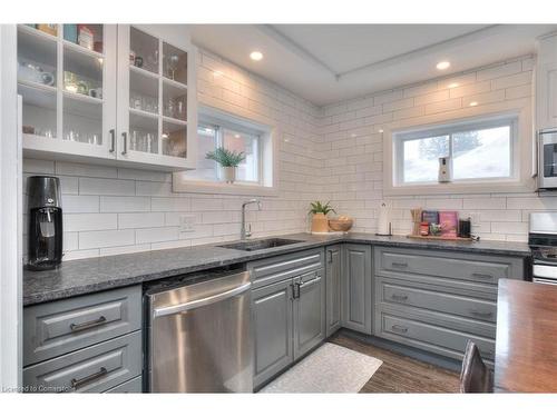 62 Perth Road, Kitchener, ON - Indoor Photo Showing Kitchen With Upgraded Kitchen