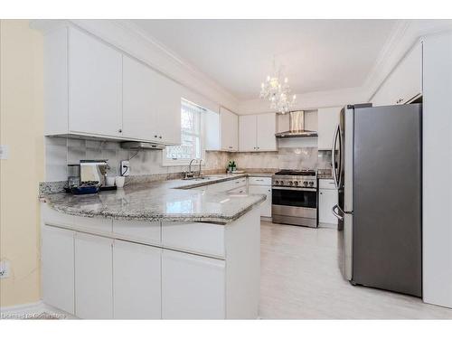 15 Trelawney Street, Kitchener, ON - Indoor Photo Showing Kitchen