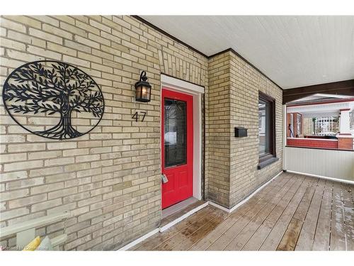 47 Irvin Street, Kitchener, ON - Outdoor With Deck Patio Veranda With Exterior