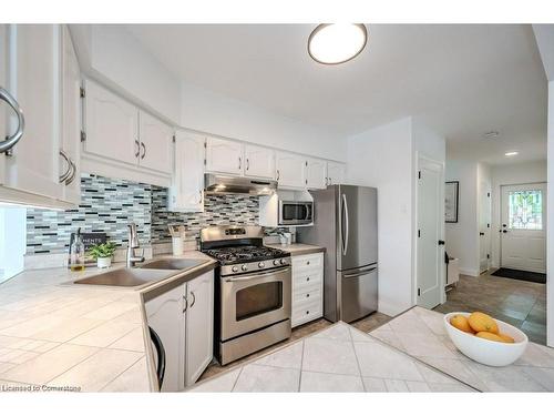 131 Wood Street, Kitchener, ON - Indoor Photo Showing Kitchen With Stainless Steel Kitchen