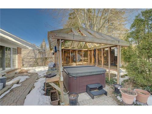 30 Daimler Drive, Kitchener, ON - Outdoor With Deck Patio Veranda