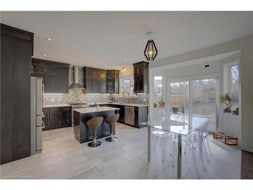 105 Rothsay Avenue, Kitchener, ON - Indoor Photo Showing Kitchen With Upgraded Kitchen