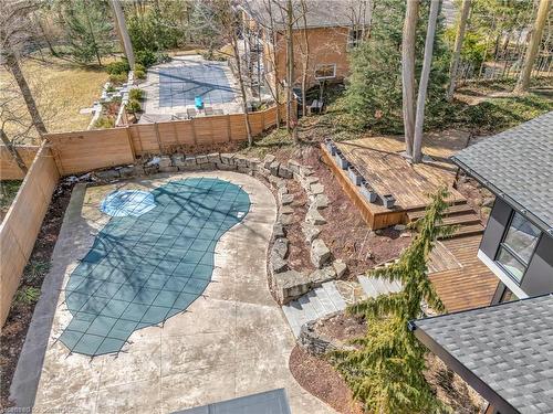 53 Roosevelt Avenue, Waterloo, ON - Outdoor With In Ground Pool