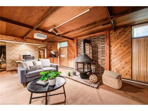 368 Warrington Drive, Waterloo, ON - Indoor Photo Showing Living Room With Fireplace