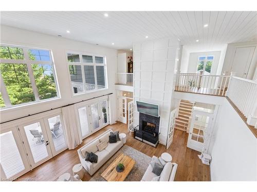 511 Algonquin Trail, Kemble, ON - Indoor With Fireplace