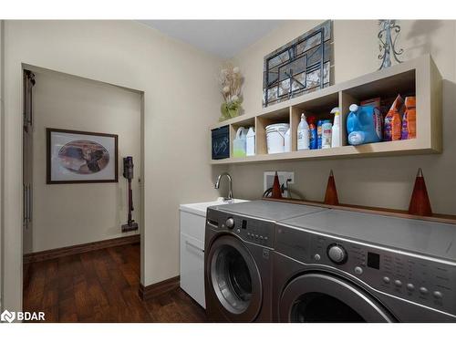 65 Big Sound Road, Mcdougall, ON - Indoor Photo Showing Laundry Room